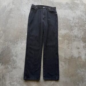 VINTAGE wrangler 14MWZ black denim jeans